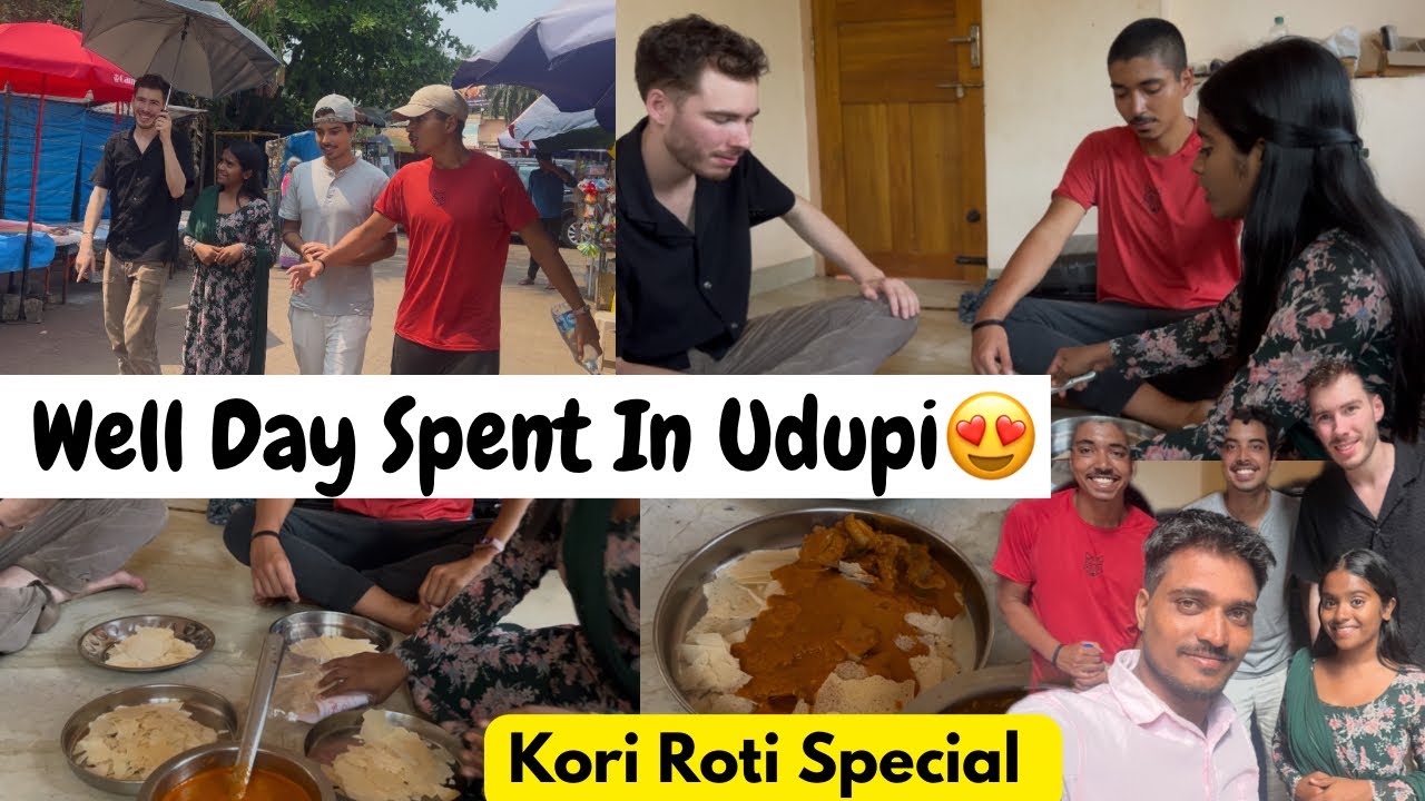 Well Day Special In Udupi😂Kori Roti Special Rakshita Tulu Talks # ...
