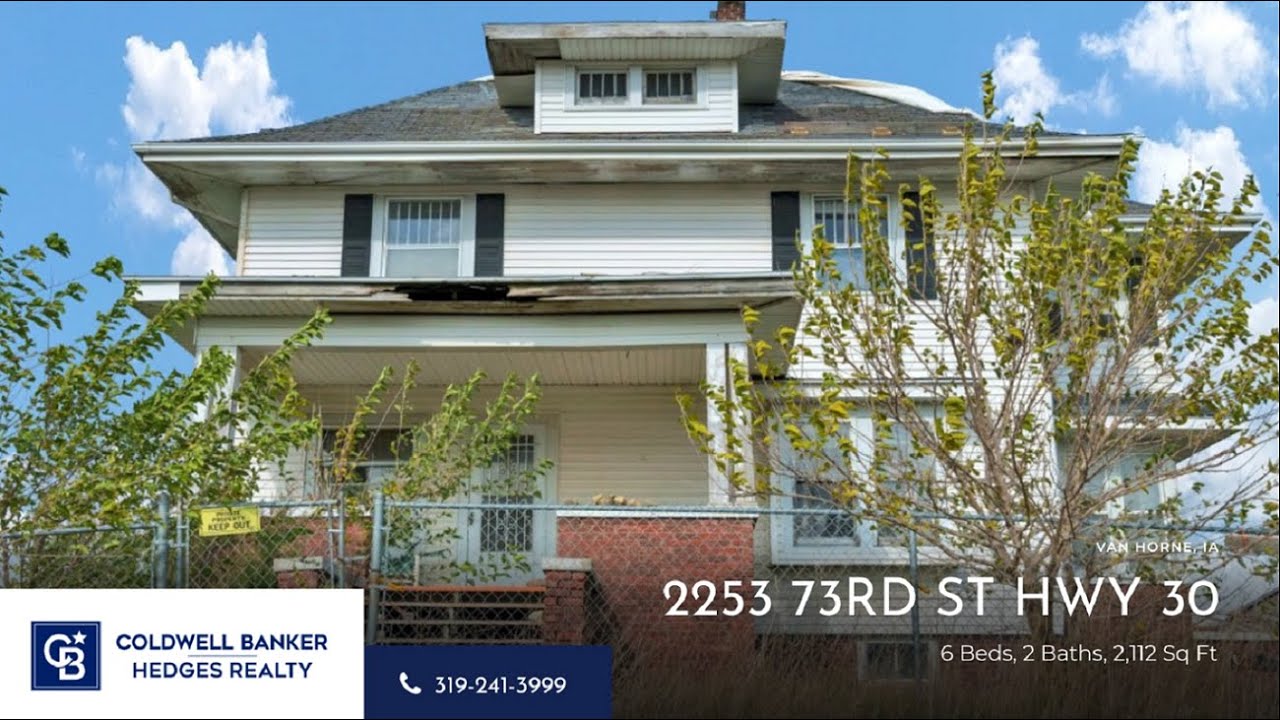 2253 73RD ST HWY 30, VAN HORNE, IA MLS 2307013 Coldwell Banker