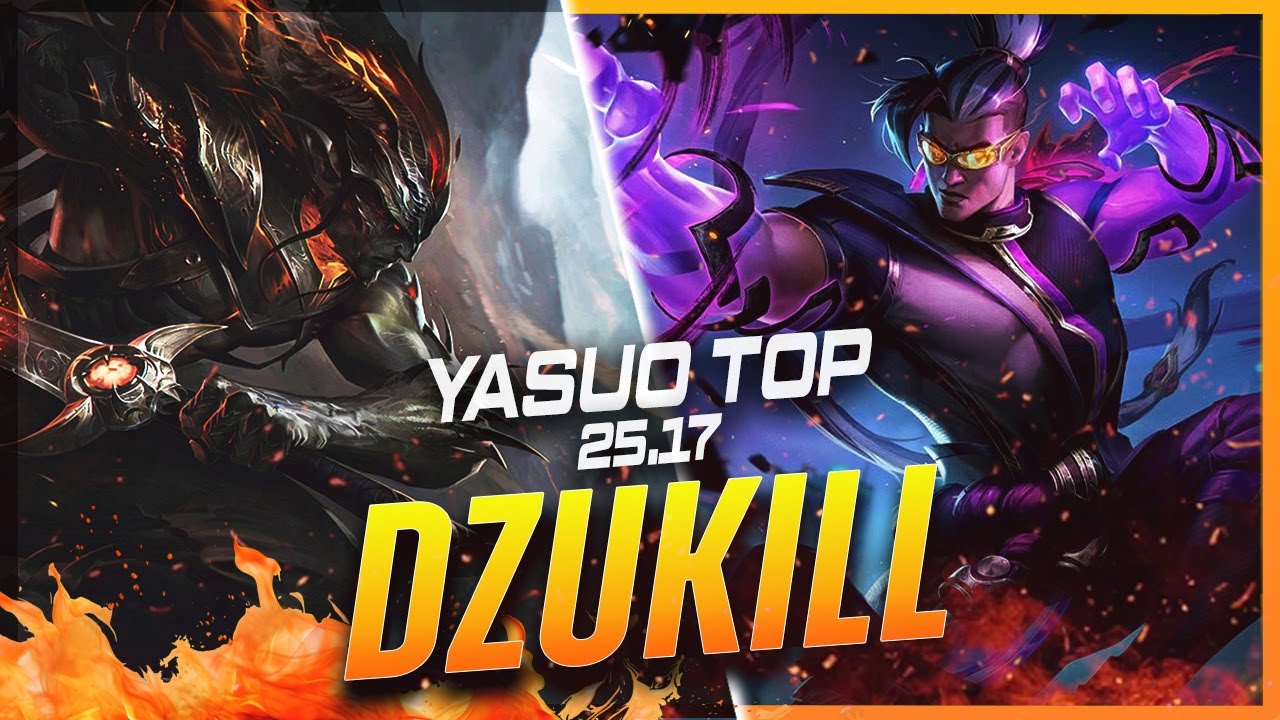 Dzukill - Yasuo vs Lee Sin TOP Patch 25.17 - Yasuo Gameplay