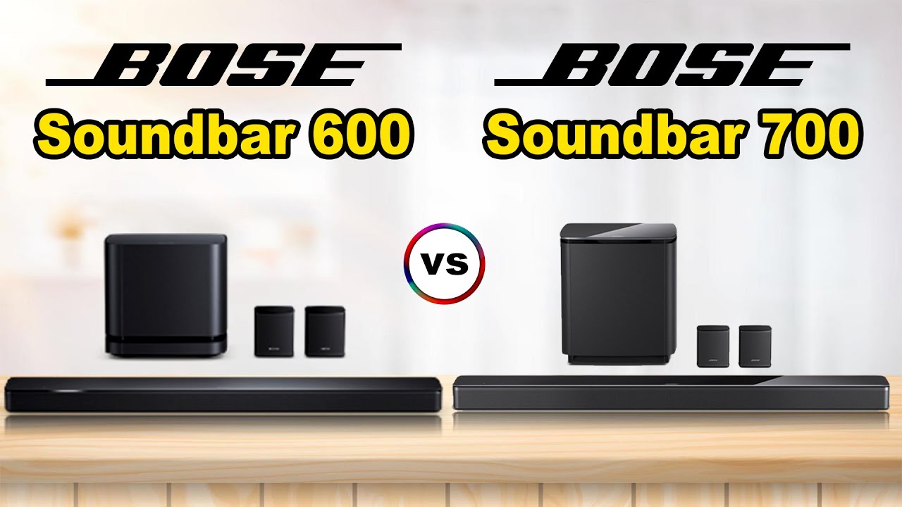 Bose Smart Soundbar 600 vs 700 | full Comparison - YouTube