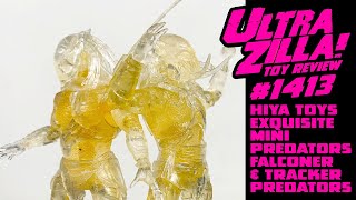 Hiya Toys Exquisite Mini Predators Invisible Falconer & Tracker Predators Review