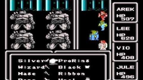FF World Tour: FF (NES) End of Game Run Part 3