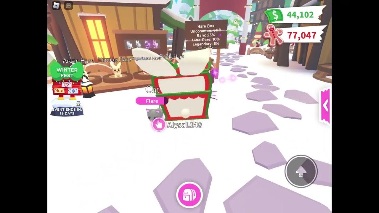 Opening my first Hare box!:Adopt Me! - YouTube