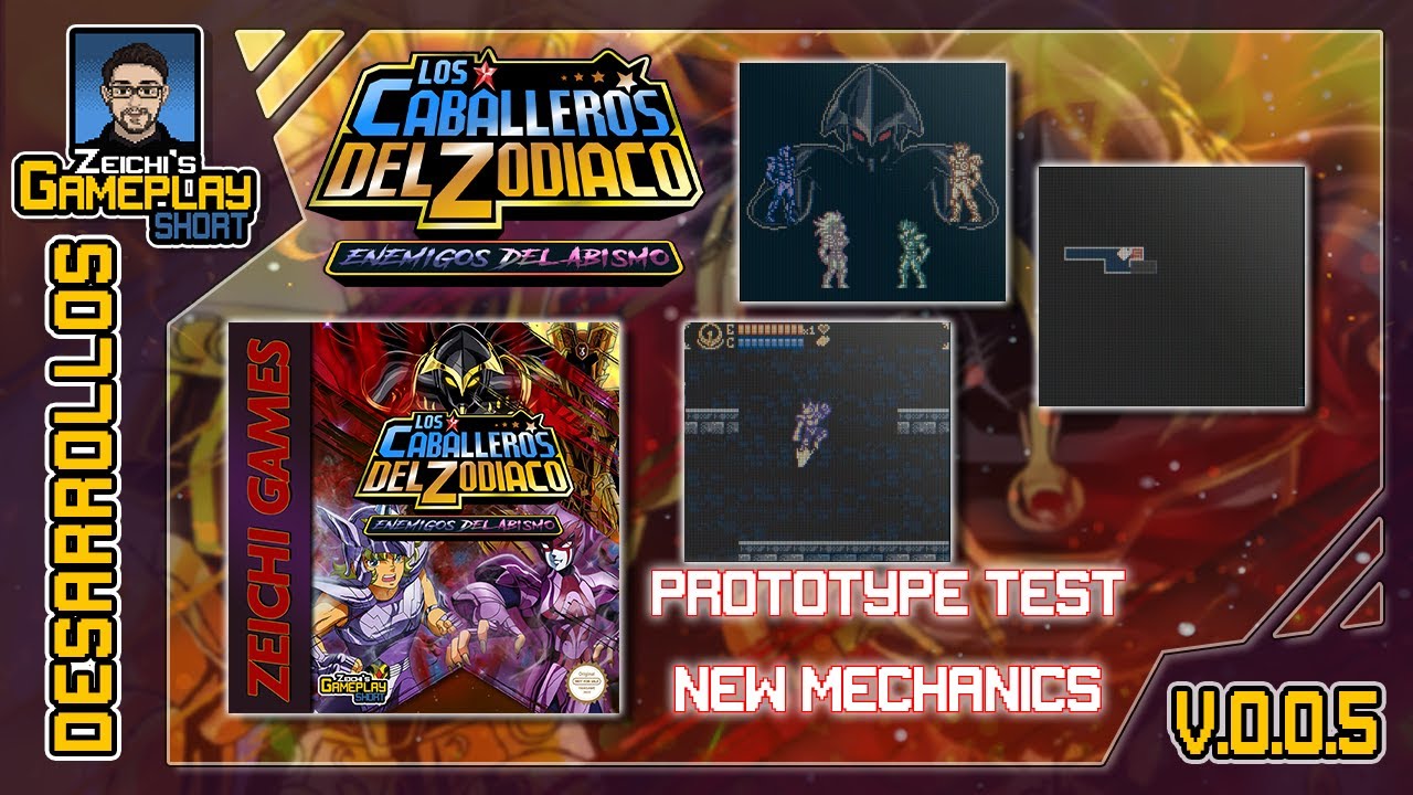 Los Caballeros del Zodiaco - Enemigos del Abismo GameBoy Color (Prototype Test v.0.0.5)