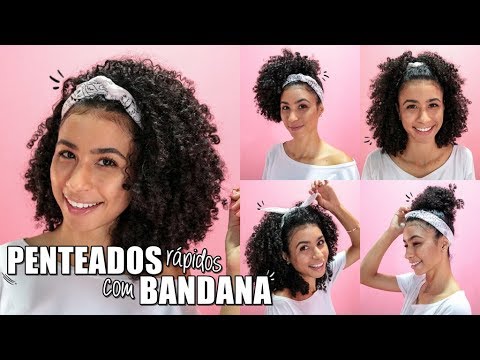 PENTEADOS PARA O DIA-A-DIA COM BANDANA | Ludmila Reis - thptnganamst.edu.vn