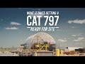 Transporting cat 797s from texas to mackay