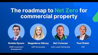 Webinar: The roadmap to Net Zero for commercial property, EMEA