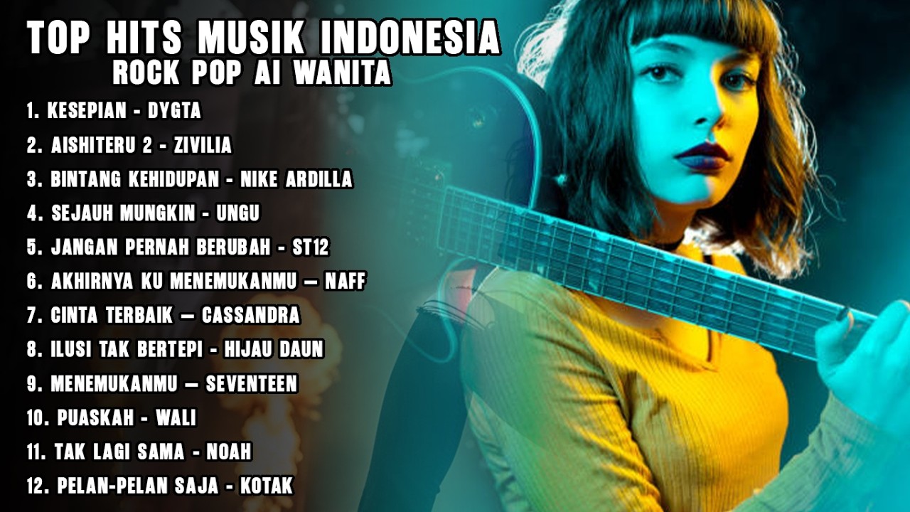 LAGU HITS INDONESIA | VOKAL WANITA | COVER SLOW ROCK (MUSIC AI)