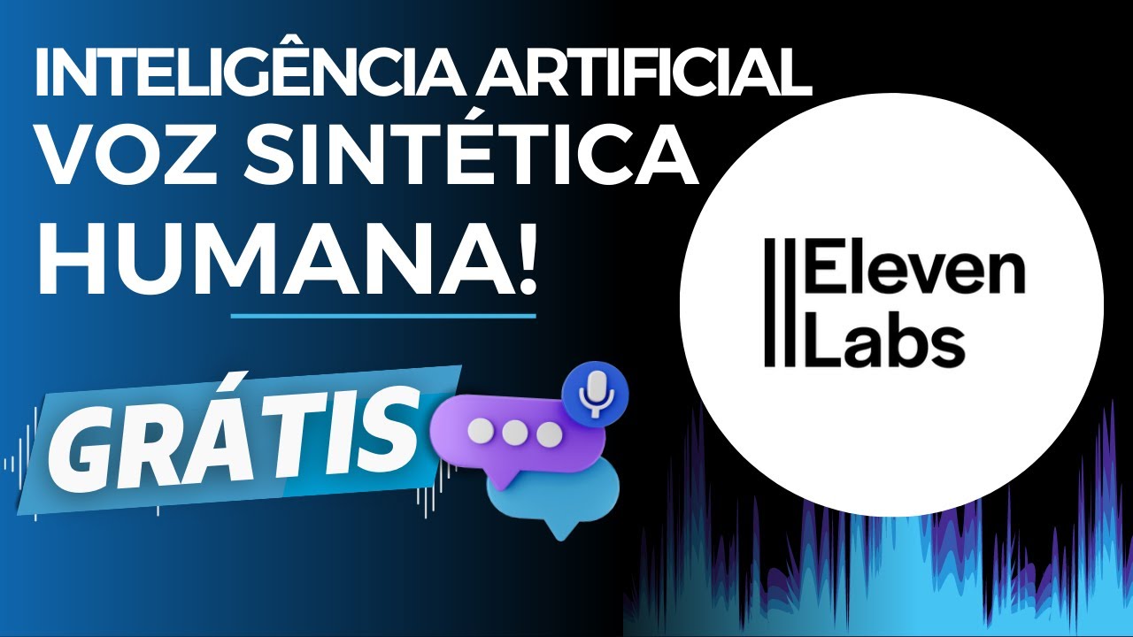 AGORA SIM UMA VOZ SINTÉTICA DE VERDADE! Como Usar o ELEVEN LABS Passo a ...