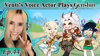 Ventis ENG Voice Actor plays GENSHIN IMPACT! Part 44 Arataki and the Glorious Drumalong!