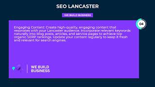 Seo Lancaster | SEO | We Build Business