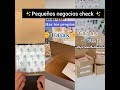 ✨PEQUEÑOS NEGOCIOS CHECK✨ + CAJAS PARA TU EMPRENDIMIENTO