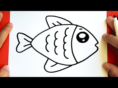 Video: Cómo Dibujar Un Pez