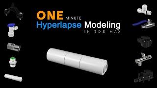 One-Minute Modeling Hyperlapse in 3ds Max | 10 of 10