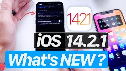 iOS 14.2.1 OUT NOW With important Fixes!