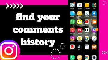 How To Find your Comments History On Instagram App 2022