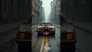 Scary Version Of Car Resimi