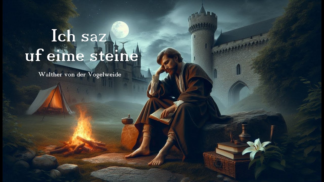 Ich Saz Uf Eime Steine Mittelhochdeutsch: Walther von der Vogelweide - Ich saz ûf eime steine