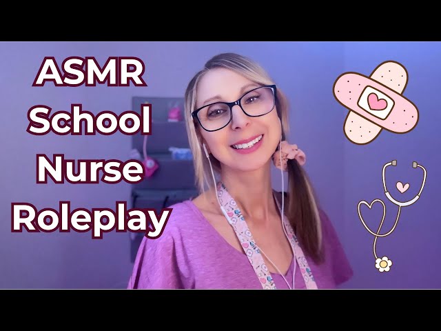 ASMR School Nurse Roleplay 🩹 Caring for You After a Playground Fall
