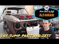Pressure testing my DIY dry sump tank - Ferrari engined Alfa 105 Alfarrari build part 60