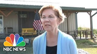 2020 Candidate Sen. Elizabeth Warren Claims Trump Cozies Up To The White Supremacists Nbc News