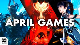 All the New Games Releasing in April!