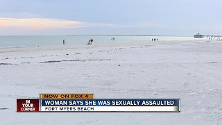 Woman says she was raped on Fort Myers Beach