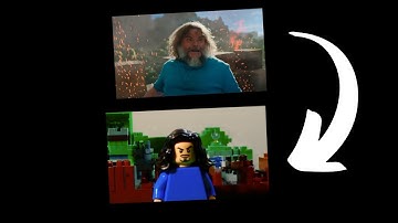 A Minecraft Movie I Am Steve But In LEGO