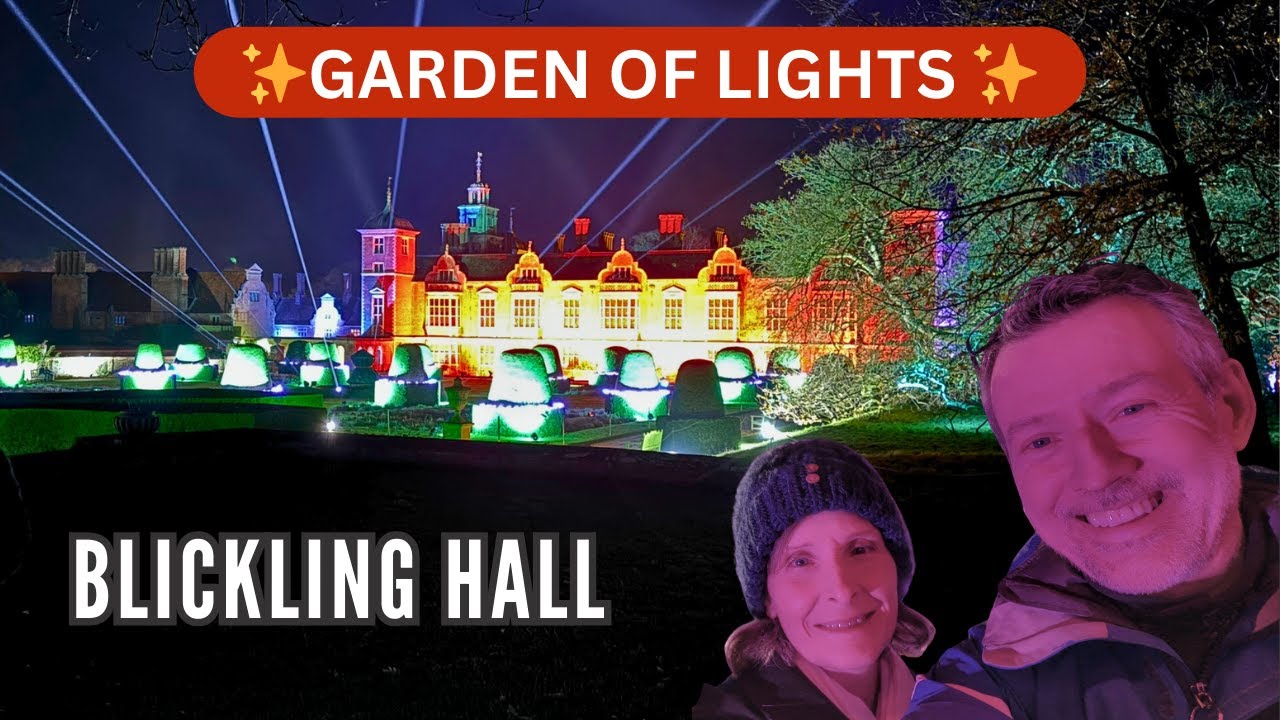 🎄✨ Blickling Hall Christmas Lights Trail ✨🎄 | National Trust | Norfolk, UK
