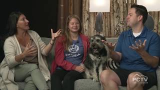 Park Silly Sunday Market with Nuzzles & Co, Mark Miller Subaru and Blue the dog