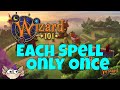 BEATING WIZARD101 BUT I CAN ONLY USE EACH SPELL ONCE