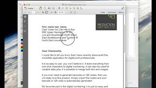 PPD Prepress   Variable Data