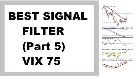 VOLATILITY 75 INDEX BEST SIGNAL FILTER (PART 5)