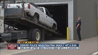 Denver Police investigating deadly hit-and-run