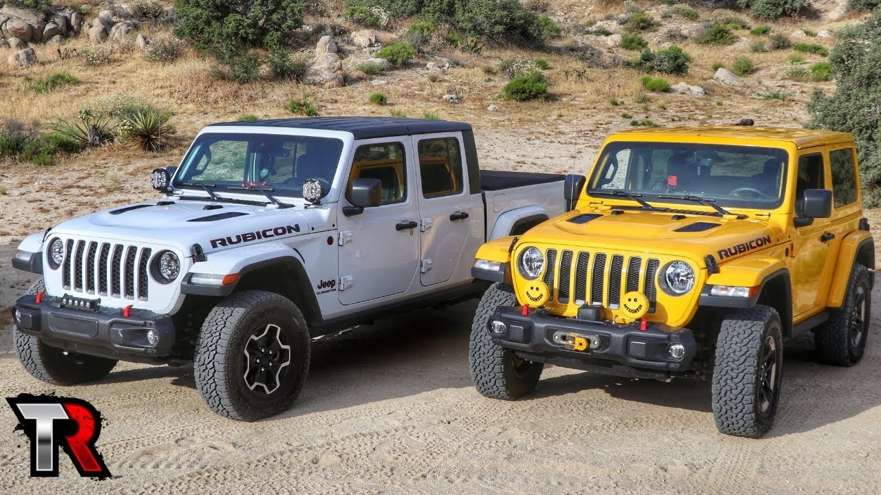 Jeep Gladiator vs. Wrangler Off-Road - Which One is Better? - YouTube