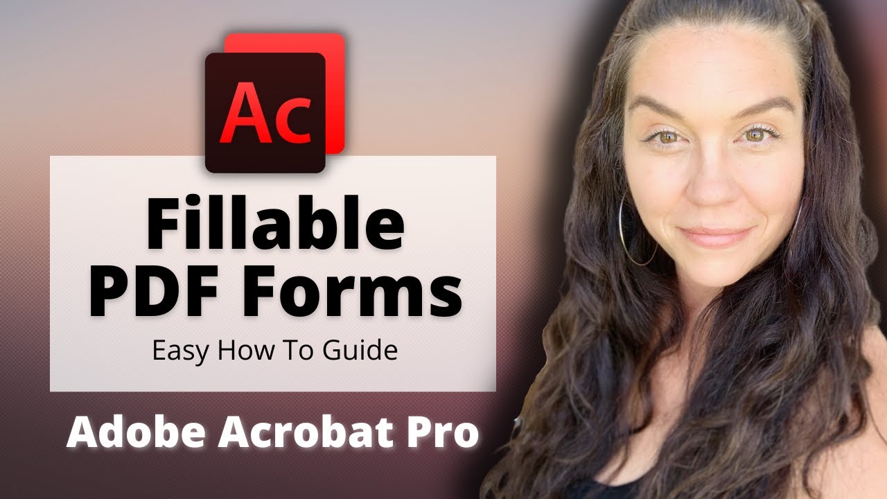 Create Fillable PDF Forms in Adobe Pro  Easy How To Guide