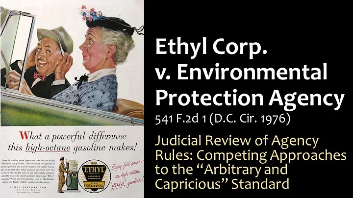 Ethyl Corp v.  EPA (D.C. Cir. 1976) - DayDayNews