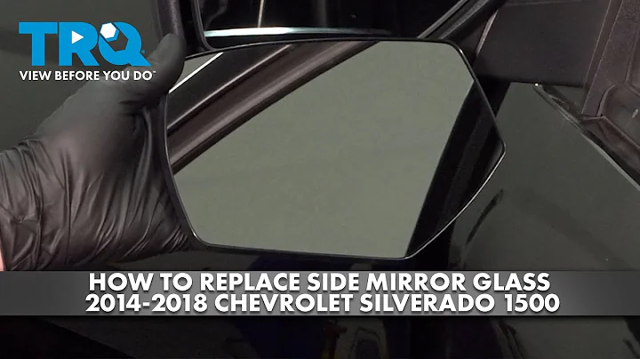 How to Replace Side Mirror Glass 2014-2018 Chevrolet Silverado 1500