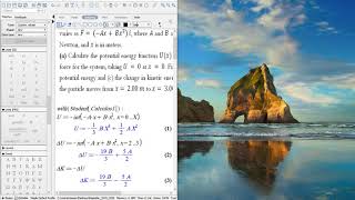 Solving General Physics problems using Maple part 2