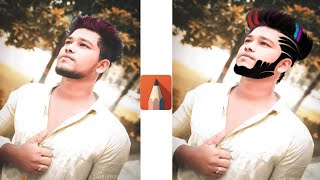 Hair style editing tutorial, (part 2) Autodesk sketchbook best Android app screenshot 5