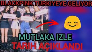 Blackpink Türkiyeye Geliyor. Türk Blinkler Çok Mutlu