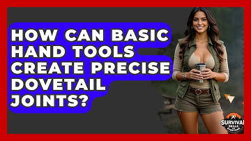 How Can Basic Hand Tools Create Precise Dovetail Joints? - Survival Skills for Everyone