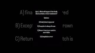 Java MCQ| Java Interview Questions #shorts #viral #youtubeshorts #java #javatutorial #viralvideo