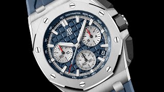 The Audemars Piguet Royal Oak Offshore 43mm in titanium - less large, still very much in charge