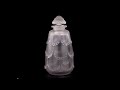 ANTIQUE 20thC FRENCH RENE LALIQUE PERLES HUGE GLASS PERFUME BOTTLE C 1926