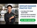 Servsafe Manager Practice Test With Answers 2026: Pass Your Certification Exam On 1st Try!
