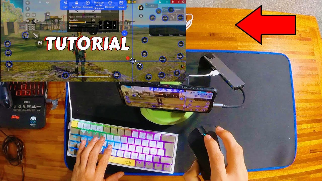 Você Está Usando o Mobilador Errado! Veja Como Mapear no GG MOUSE PRO ...