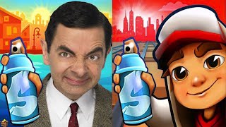 iGameBox🎅🏻Subway Surfers Journey To East By Jake Vs.Mr Bean Subway Jungle Adventure✔️HD Gameplay#128 screenshot 4