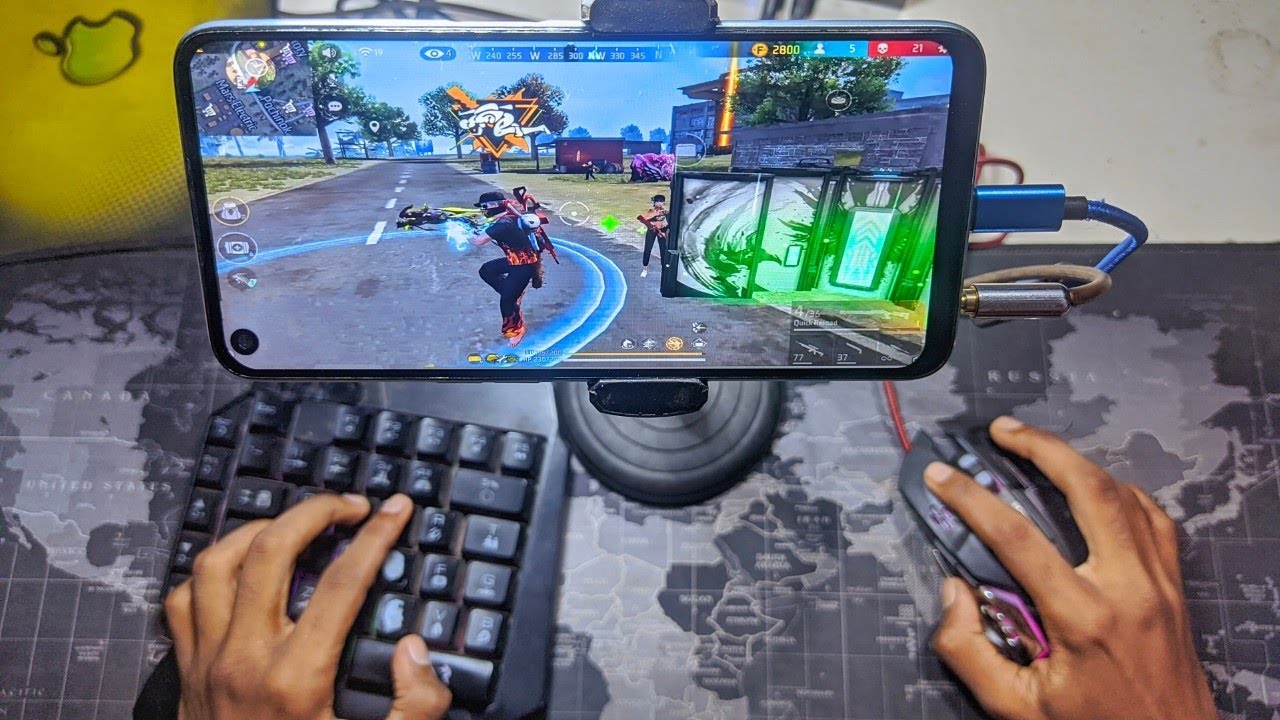 keyboard mouse free fire khelne wala