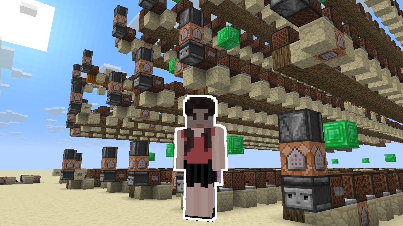 i made a NEW song in minecraft!